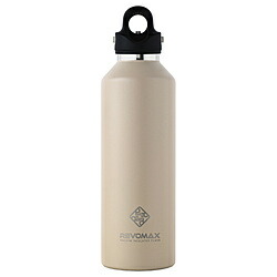 REVOMAX 炭酸対応真空断熱ボトル 32oz［950ml/ワンタッチ］ REVOMAX サンドベージュ DWF-32755B-JP-V3 ［炭酸対応］ DWF32755BJPV3
