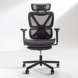 COFO チェア [W660ｘD680ｘH1150～1260mm] Chair Pro ブラック FCC-100B FCC100B