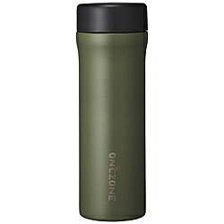 【中古】ドウシシャ 〔未使用品〕 オンドゾーン 氷点下ボトル 555ml オリーブグリーン OZFB555OG【291-ud】
