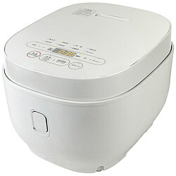 ORIGINAL ベーシック 体温合わせる役立つこと付き添い人 パソコンジャー炊飯器 5.5合 温調炊飯器 5℃切り込み  白いこと BKS-55(W) ［5.5合 /パソコン］ BKS55 【864】 [振込不可]