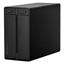 CENTURY(センチュリー) CRTS35EU3RS6G2 HDDケース USB-A接続 裸族のテラスハウス RAID USB3.2 Gen1＆eSATA ブラック ［3.5インチ対応 /SATA /2台］ CRTS35EU3RS6G2｜ソフマップ店