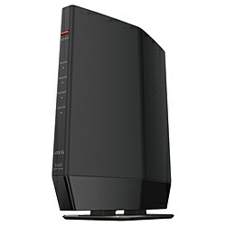 BUFFALO(バッファロー） Wi-Fiルーター 4803＋573Mbps AirStation(ネット脅威ブロッカー2対応・プレミアムモデル) ブラック WSR-5400AX6P-BK ［Wi-Fi 6(ax) /IPv6対応］ WSR5400AX6PBK 12,385円
