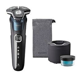 PHILIPS(フィリップス) 電気シェーバー 5000シリーズ 洗浄器付きモデル エレクトリックブルー S5889/60 ［回転刃］ S588960 【864】