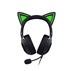 RAZER(レイザー) RZ04-04730100-R3M1 ゲーミングヘッドセット Kraken Kitty V2「ネコミミ」 Black ［USB /両耳 /ヘッドバンドタイプ］ RZ0404730100R3M1