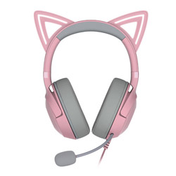 RAZER(レイザー) RZ04-04730200-R3M1 ゲーミングヘッドセット Kraken Kitty V2「ネコミミ」 Quartz Pink ［USB /両耳 /ヘッドバンドタイプ］ RZ0404730200R3M1