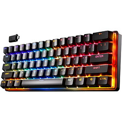 SteelSeries ゲーミングキーボード(ラピッドトリガー対応) Apex Pro Mini Wireless(英語配列 US配列) 64842J ［有線・ワイヤレス /Bluetooth・USB-A＋USB-C］ 64842J｜ソフマップ店