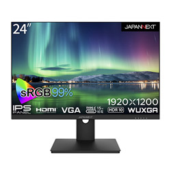 JAPANNEXT USB-C繋ぎ合わせる マイコン管する   JN-IPS24WUXGAR-C ［24型 /WUXGA(1920×1200） /広々とした /200サイクル］ JN-IPS24WUXGAR-C