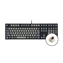 IKBC キーボード CD108(茶軸) ブラック IK-CD108-G/BR-BK ［有線 /USB］ IK-CD108-G/BR-BK
