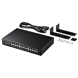 SANWA SUPPLY(サンワサプライ) Giga相応うスイッチングこしき（24界面・繰り返しさがし当てる役立つこと付き添い人）   ローカルエリアネットワーク-GIGAH24L LANGIGAH24L