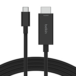 BELKIN USB-C ⇔ HDMI ケーブル [映像 /2.0m /8K] AVC012bt2MBK ［USB-C ⇔ HDMI /8K］ AVC012bt2MBK