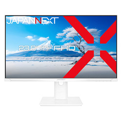 JAPANNEXT PCモニター JN-IPS2381FHDR-HSP-W ［23.8型 /フルHD(1920×1080) /ワイド］ JN-IPS2381FHDR-HSP-W 【864】