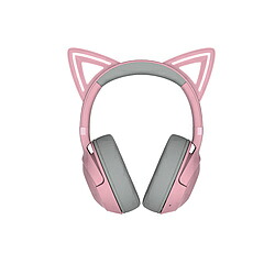 RAZER(レイザー) RZ04-04860100-R3M1 ゲーミングヘッドセット Kraken Kitty V2 BT「ネコミミ」 Quartz Pink ［ワイヤレス（Bluetooth） /両耳 /ヘッドバンドタイプ］ RZ04-04860100-R3M1