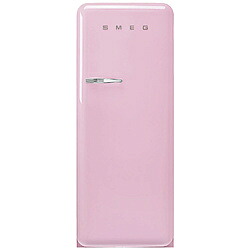 SMEG 冷蔵庫 ピンク FAB28RPK5JP ［幅60.1cm /270L /1ドア /右開きタイプ /2023年］ 【基本設置料金セット】 FAB28RPK5JP 【お届け日時指定不可】