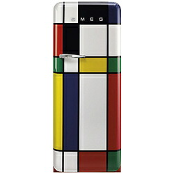 SMEG 冷蔵庫 マルチカラー FAB28RDMC5JP ［幅60.1cm /270L /1ドア /右開きタイプ /2023年］ 【基本設置料金セット】 FAB28RDMC5JP 【お届け日時指定不可】