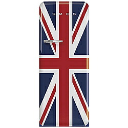 SMEG 冷蔵庫 ユニオンジャック FAB28RDUJ5JP ［幅60.1cm /270L /1ドア /右開きタイプ /2023年］ 【基本設置料金セット】 FAB28RDUJ5JP 【お届け日時指定不可】