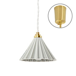 TIC DRIPPER LAMP ペンダントライト ホワイトコード マットグレー TC1511WH/MGY ［E17］ TC1511WHMGY