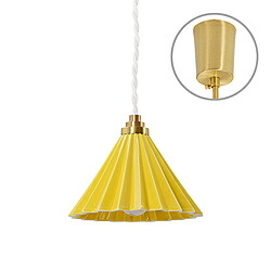 TIC DRIPPER LAMP ペンダントライト ホワイトコード イエロー TC1511WH/YE ［E17］ TC1511WHYE｜ソフマップ店