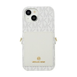 マイケルコース Wrap Case Pocket with Strap iPhone 15 MICHAEL KORS Vanilla MKWSVNLPWIP2361 MKWSVNLPWIP2361