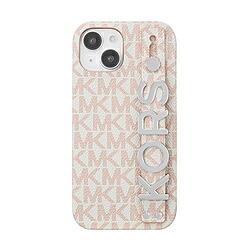 マイケル教科課程 Slim Wrap Case Stand ＆ Ring iPhone 15 MICHAEL KORS Soft Pink MKSRSFPWPIP2361 MKSRSFPWPIP2361 【864】