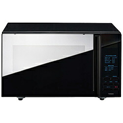 ツインバード ミラーガラスフラット電子レンジ ibistory ブラック BMDR-4259B ［20L /50/60Hz］ BMDR4259B