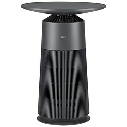 LG(エルジー) マルチ機能空気清浄機　LG PuriCare Aero Furniture ラウンドブラック AS207PKU0 ［適用畳数：12畳 /PM2.5対応］ AS207PKU0
