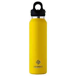 REVOMAX 炭酸対応真空断熱ボトル 16oz［473ml/ワンタッチ］ REVOMAX アシッドイエロー DWF-16138S-JP-V3 ［炭酸対応］ DWF16138SJPV3