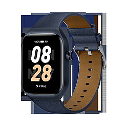 MIBRO SP380008-C60 スマートウォッチ Mibro Watch T2 BL GPS 5衛星測位 替えバンド付き【日本正規品】 ディープブルー SP380008-C60
