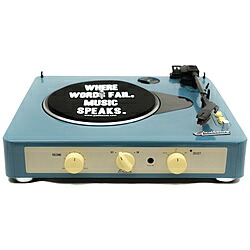 GADHOUSE レコードプレーヤー Brad Retro record GREEN GAD001001GR GAD001001GR｜ソフマップ店