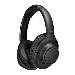 audio-technica(オーディオテクニカ) ブルートゥースヘッドホン  ブラック ATH-S300BTBK ［ワイヤレス(左右コード) /ノイズキャンセリング対応 /Bluetooth対応］ ATHS300BTBK