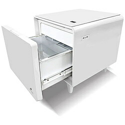 ロイヤル SMART TABLE（スマートテーブル）冷蔵庫機能付き　STB30 SAPPHIRE by LOOZER WHITE STB30 ［幅47cm /30L /1ドア /引き出しタイプ /2023年］ STB30 【お届け日時指定不可】