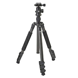 SIRUI カーボンファイバー製4段フリップロック式三脚セット(ボール雲台) ブラック ET-1204+E-10-JP ［4段 /自由雲台］ ET-1204+E-10-JP｜ソフマップ店