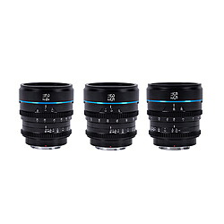 SIRUI シネマレンズ T1.2 APS-C/S35 3本セット R/ブラック ブラック MS-3SRB-JP ［キヤノンRF /単焦点レンズ］ MS-3SRB-JP [代引不可]