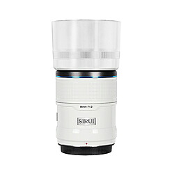 SIRUI オートフォーカスレンズ F1.2 APS-C 56mm E/ホワイト ホワイト 56AS12E-W-JP ［ソニーE /単焦点レンズ］ 56AS12E-W-JP [代引不可]｜ソフマップ店