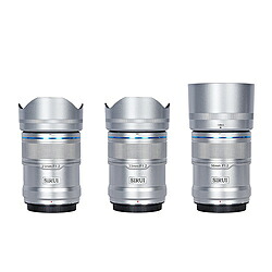 SIRUI オートフォーカスレンズ F1.2 APS-C 3本セット Z/シルバー シルバー AS-3S-ZS-JP ［ニコンZ /単焦点レンズ］ AS-3S-ZS-JP [代引不可] 67,760円