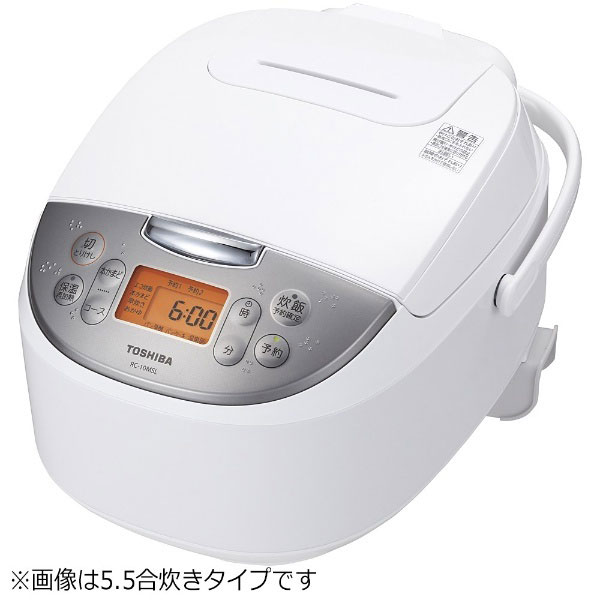 マイコンジャー炊飯器 1升 Rc 18msl Wホワイト Toshiba 東芝 Toshiba 東芝 炊飯器 Rc18mslw家電 Rc18mslw ソフマップ店