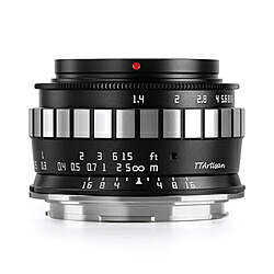 銘鏡光学 銘匠光学 TTArtisan 23mm f/1.4 C (バヨネット)・APS-C TTArtisan ブラック&times;シルバー 23mmf/1.4CL(BS) ［ライカL /単焦点レンズ］ 23MMF/1.4CL(BS) [振込不可] [代引不可]｜ソフマップ店