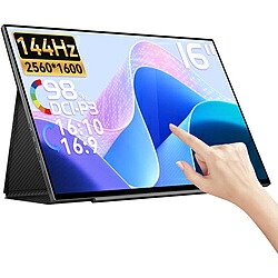 EHOMEWEI USB-C繋ぎ合わせる 可動性管する SP続きもの(肌ざわりダイアログボックス)  SP-160TW ［16型 /WQXGA(2560×1600） /広々とした /144サイクル］ SP-160TW 【864】