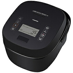 TOSHIBA(東芝) 炊飯ジャー　東芝真空圧力IH 炎匠炊き グランブラック RC-18KGW(K) ［1升 /圧力IH］ RC18KGWK