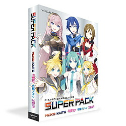 クリプトンフューチャーメディア PIAPRO CHARACTERS SUPER PACK / PACKAGE PPCSPP ［Win･Mac用］ PPCSPP