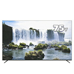 アペックス PCモニター ブラック AP75DPX ［75型 /4K(3840×2160） /ワイド /60Hz］ AP75DPX 【お届け日時指定不可】