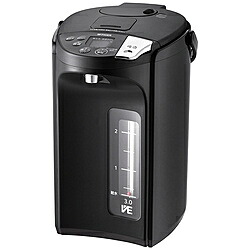 TIGER(タイガー) 電気ポット アーバンブラック PIS-G300KE ［3.0L /蒸気レス機能つき］ PISG300｜ソフマップ店