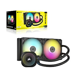 CORSAIR(コルセア) 水冷中央処理装置空調設備 140粍気違いｘ2 [LGA1851/1700・AM5/AM4] iCUE LINK TITAN 280 RX RGB 黒いこと CW-9061017-WW CW9061017WW 【sof001】 [振込不可] [代引不可]