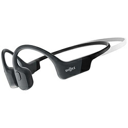 Shokz ブルートゥースイヤホン 耳かけ型 骨伝わらす OpenRun Mini USB-C 黒いこと SKZ-EP-000038 ［無線電話(のど首ダンス楽隊) /骨伝わらす型 /Bluetooth相応う］ OPENRUNMINIUSBC