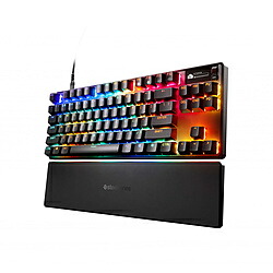 SteelSeries ゲーミングキーボード＋リストレスト(ラピッド銃の引き金相応う) Apex Pro TKL Gen 3(英語割りつける)  64740J ［有線 /英語割りつける /磁気取り替えっこ］ 64740J
