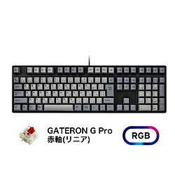 IKBC キーボード CD108 RGB(赤軸) ブラック IK-CD108-G/RD-RGB-BK ［有線 /USB］ IK-CD108-G/RD-RGB-BK