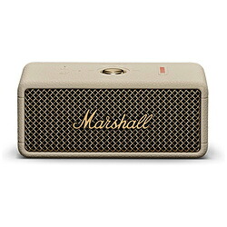 Marshall(マーシャル) ブルートゥーススピーカー Emberton III Cream 皮膚軟化剤  ［雨合羽 /Bluetooth相応う］ EMBERTON3CREAM