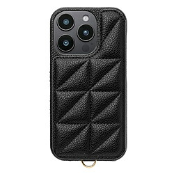 CCCフロンティア Triangle Puffy Case for iPhone 16 Pro Black UNICSIP24MP2TPBK 【864】
