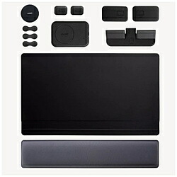 MOFT 万覚え帳マイコン / 経口避妊薬パソコン照明ランプ [W504ｘD300粍] MOFT スマートデスクマット＋盛りだくさん一揃いの道具  ナイト爵黒いこと MS020-1-BK MS0201BK