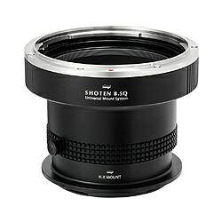 SHOTEN マウントアダプター UMSシリーズ B.SQ-HX-U (ブロニカSQマウントレンズ &rarr; ハッセルブラッドXマウント変換) ブラック B.SQ-HX-U B.SQ_HX_U｜ソフマップ店