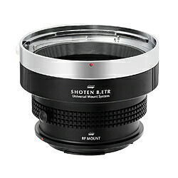 SHOTEN マウントアダプター UMSシリーズ B.ETR-CR-U (ブロニカETRマウントレンズ &rarr; キヤノンRFマウント変換) ブラック B.ETR-CR-U B.ETR_CR_U｜ソフマップ店